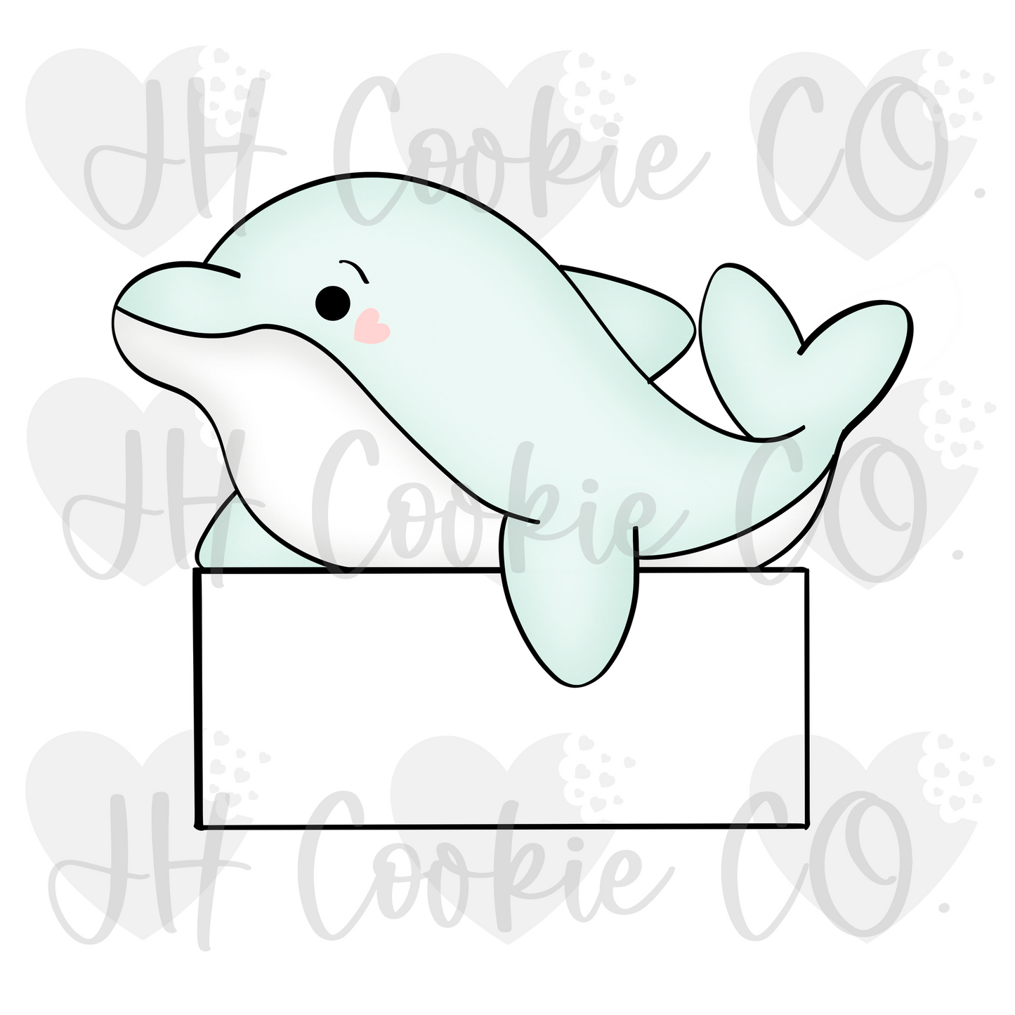 Dolphin  Name Plaque (2022) - Cookie Cutter