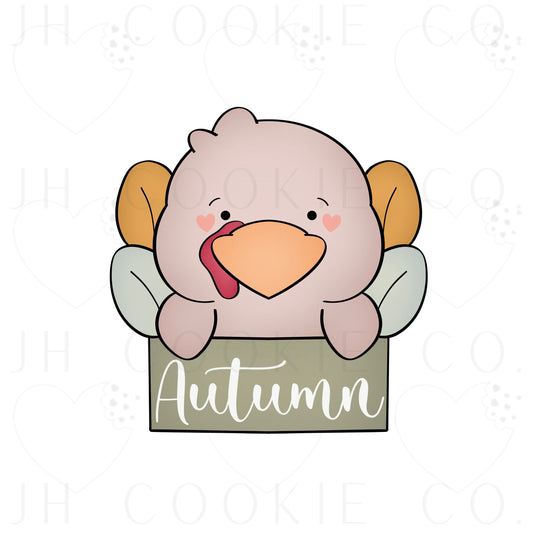 Sweet Turkey Plaque - Cookie Cutter
