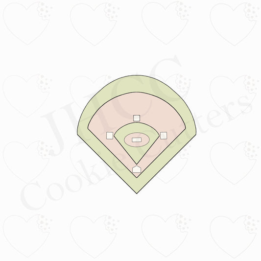 Baseball Field - Cookie Cutter