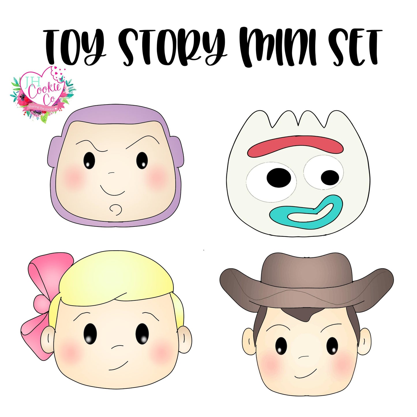 Toy Story Mini Cookie Cutter Set