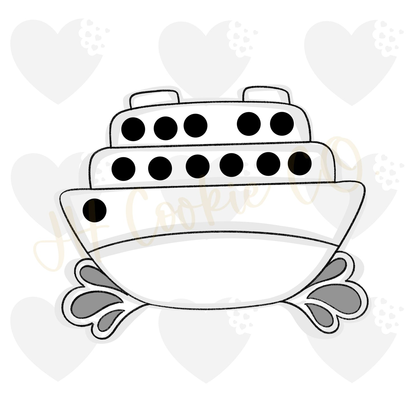 Cruise Ship - Cookie Cutter