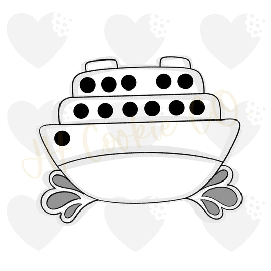 Cruise Ship - Cookie Cutter