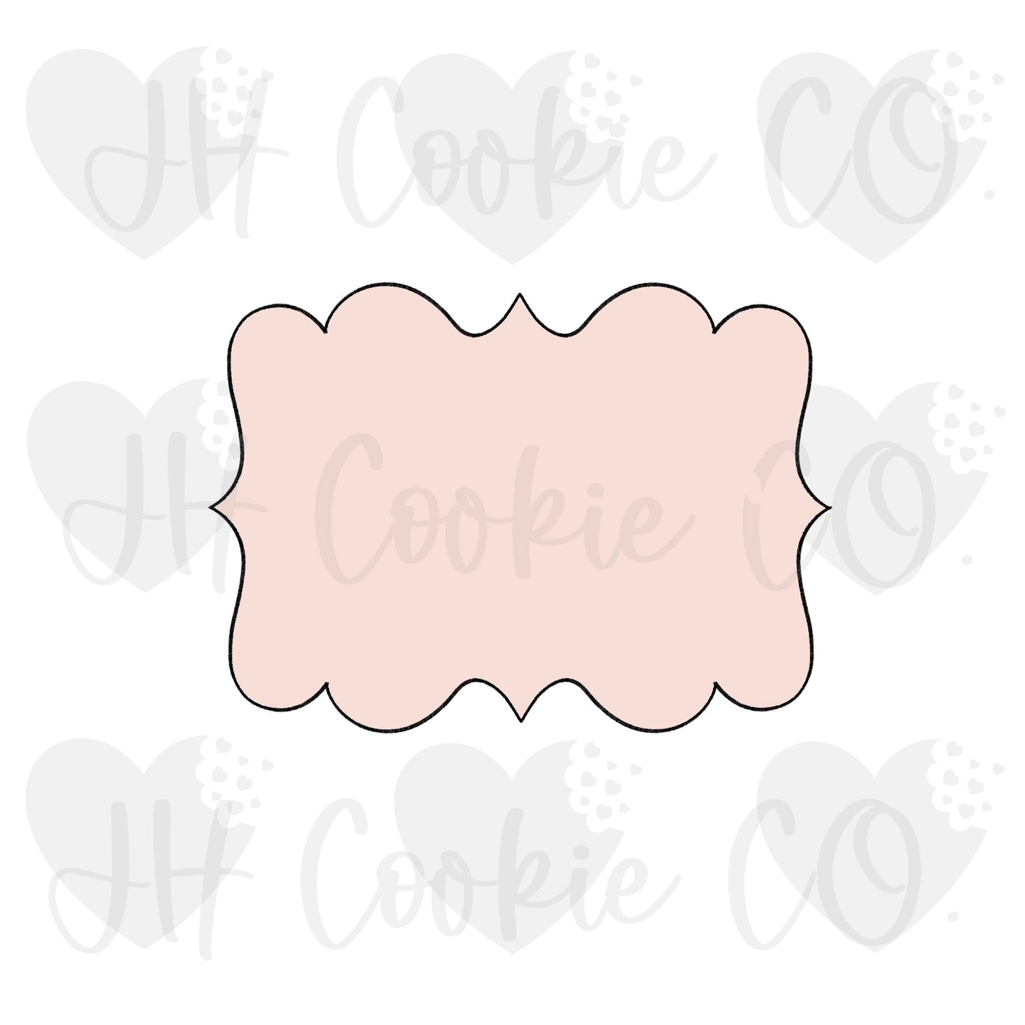 Cambridge Plaque - Cookie Cutter