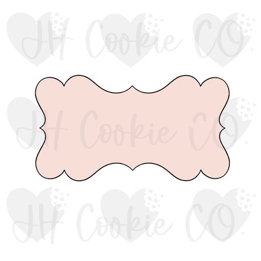Curtsy Plaque - Cookie Cutter