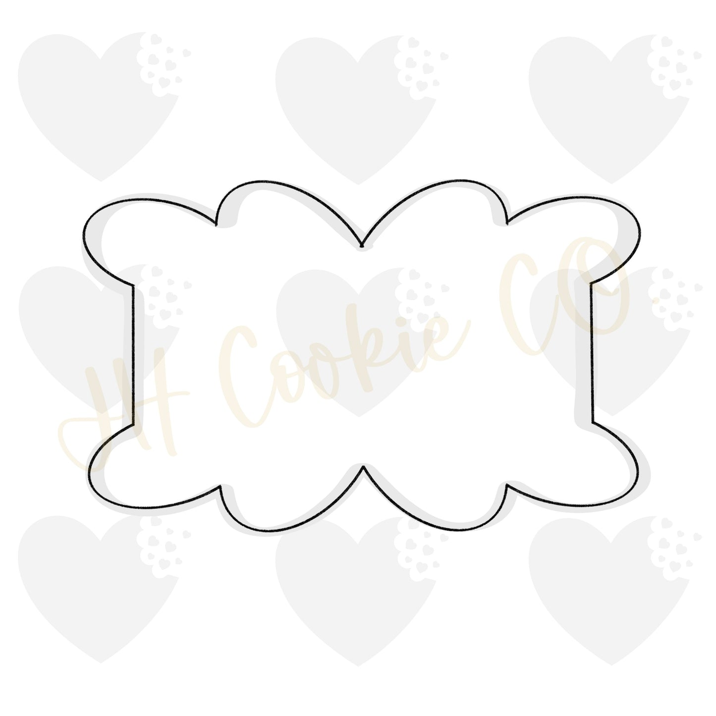 Ruby Plaque  - Cookie Cutter