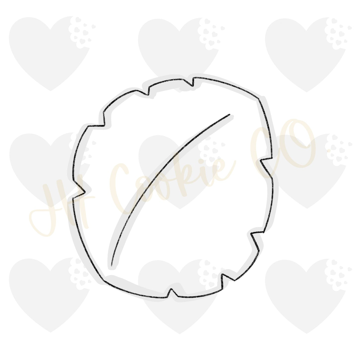 Rainforest Leaf - Cookie Cutter