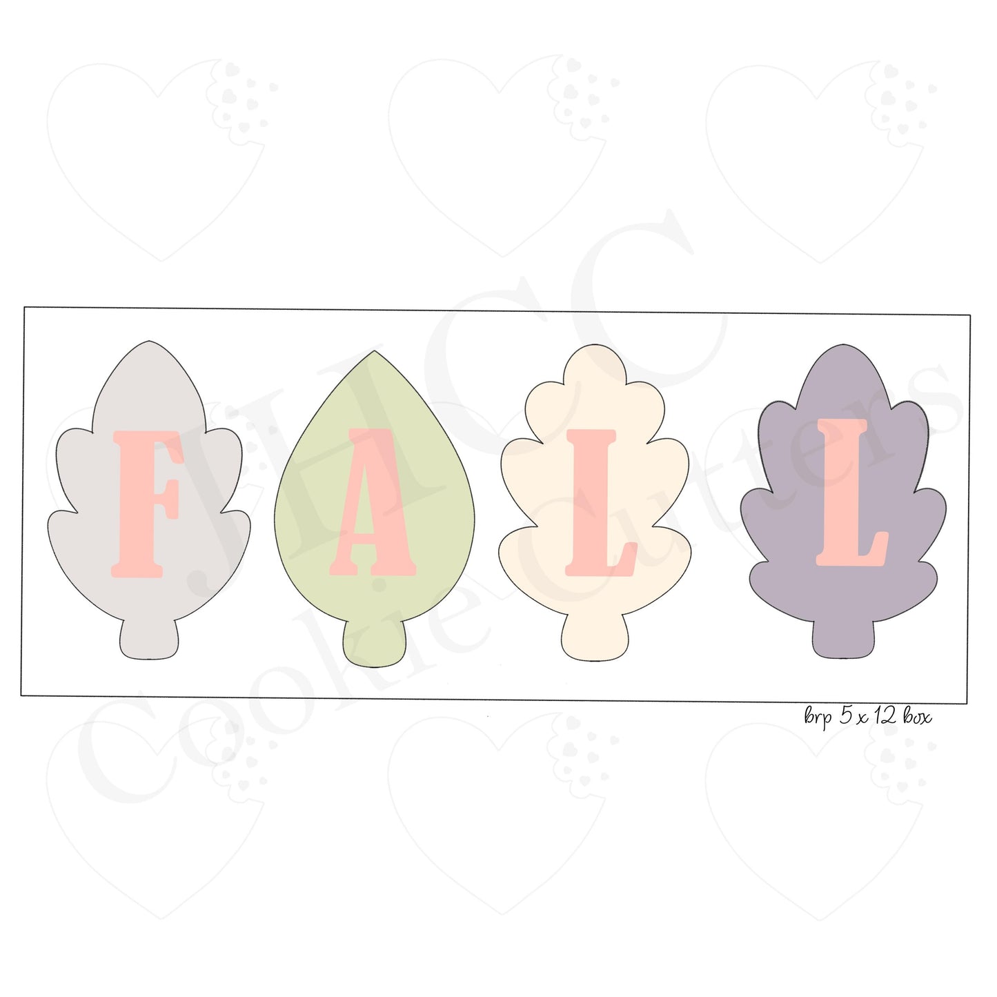 Fall Leaf 2020 Stick Set - Cookie Cutters