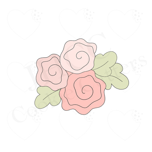 Floral Cluster - Cookie Cutter
