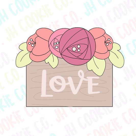 Flower Box Cookie Cutter