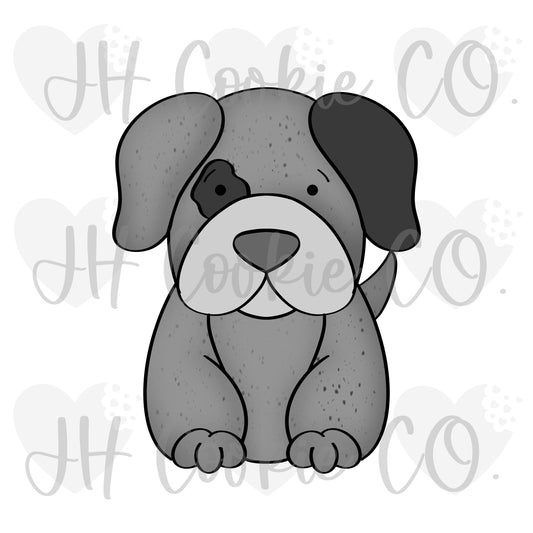 Great Dane (with floppy ears) - Cookie Cutter