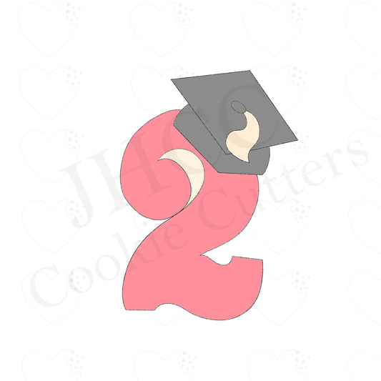 Grad Hat Two - Cookie Cutter