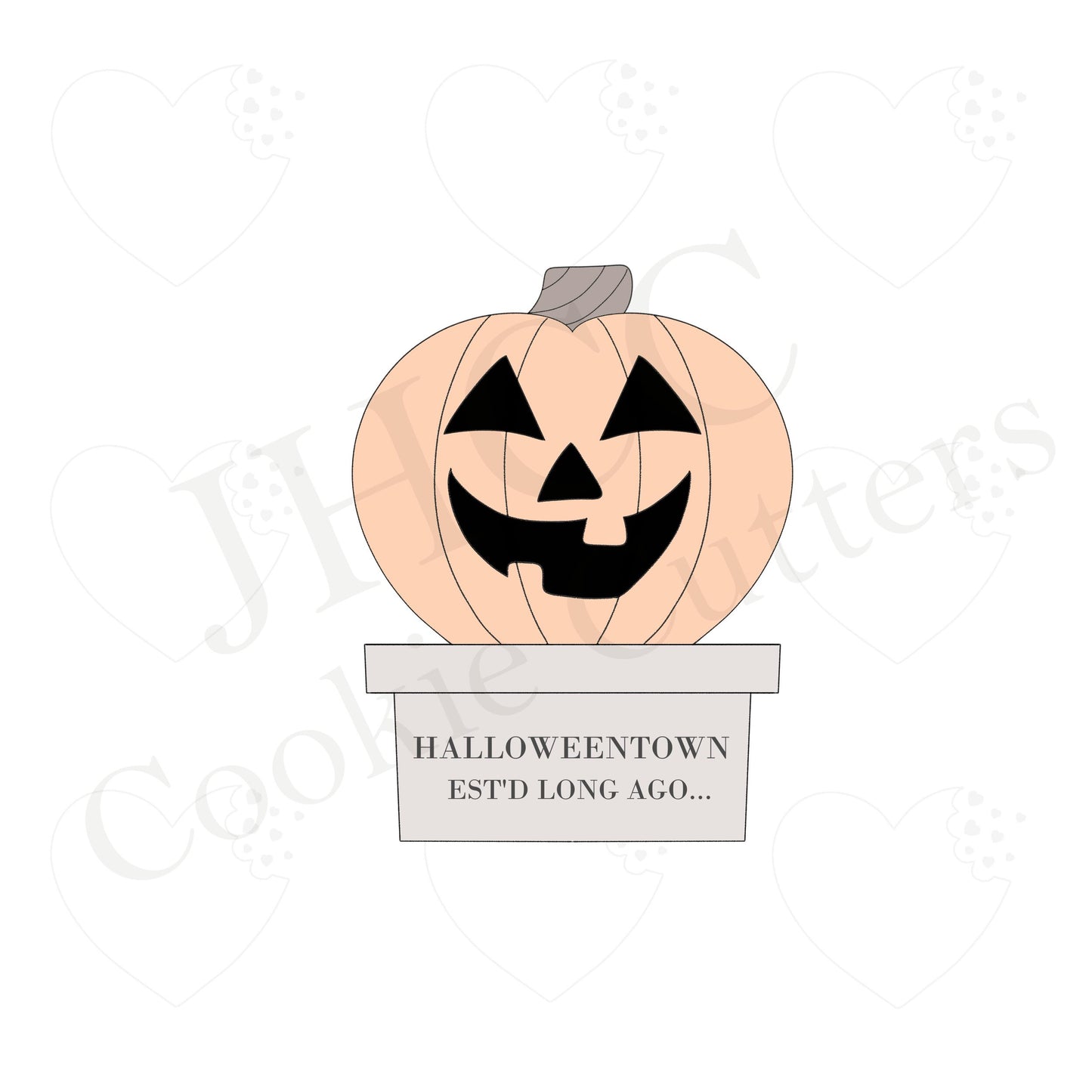Halloweentown Pumpkin - Cookie Cutter