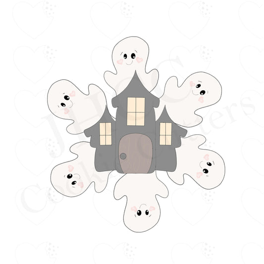 Haunted House Platter Set - Cookie Cutters