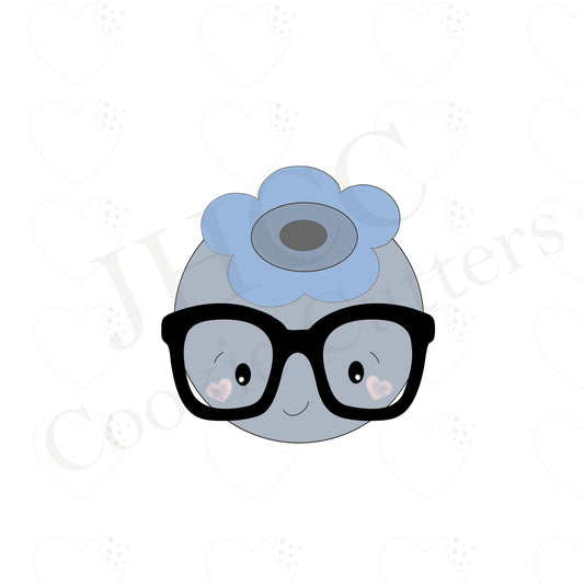 Nerdy Blueberry - Cookie Cutter