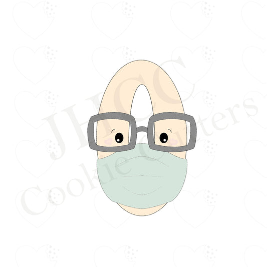 Nerdy mask Zero - Cookie Cutter