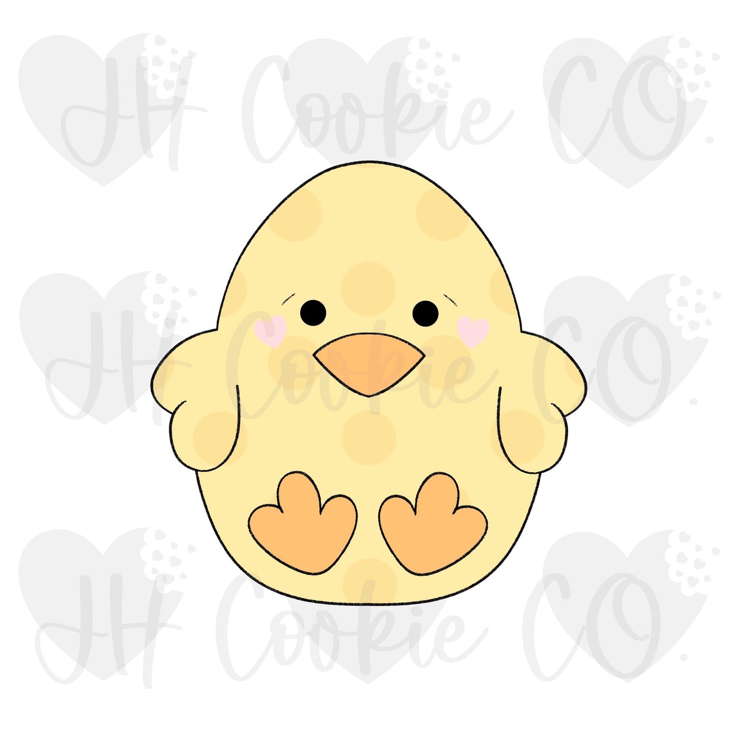 Chick Easter Egg - Cookie Cutter