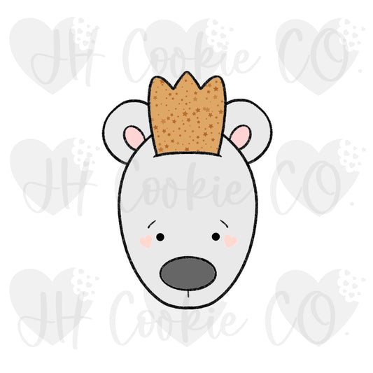 Chubby Mouse King Stick  -  Cookie Cutter