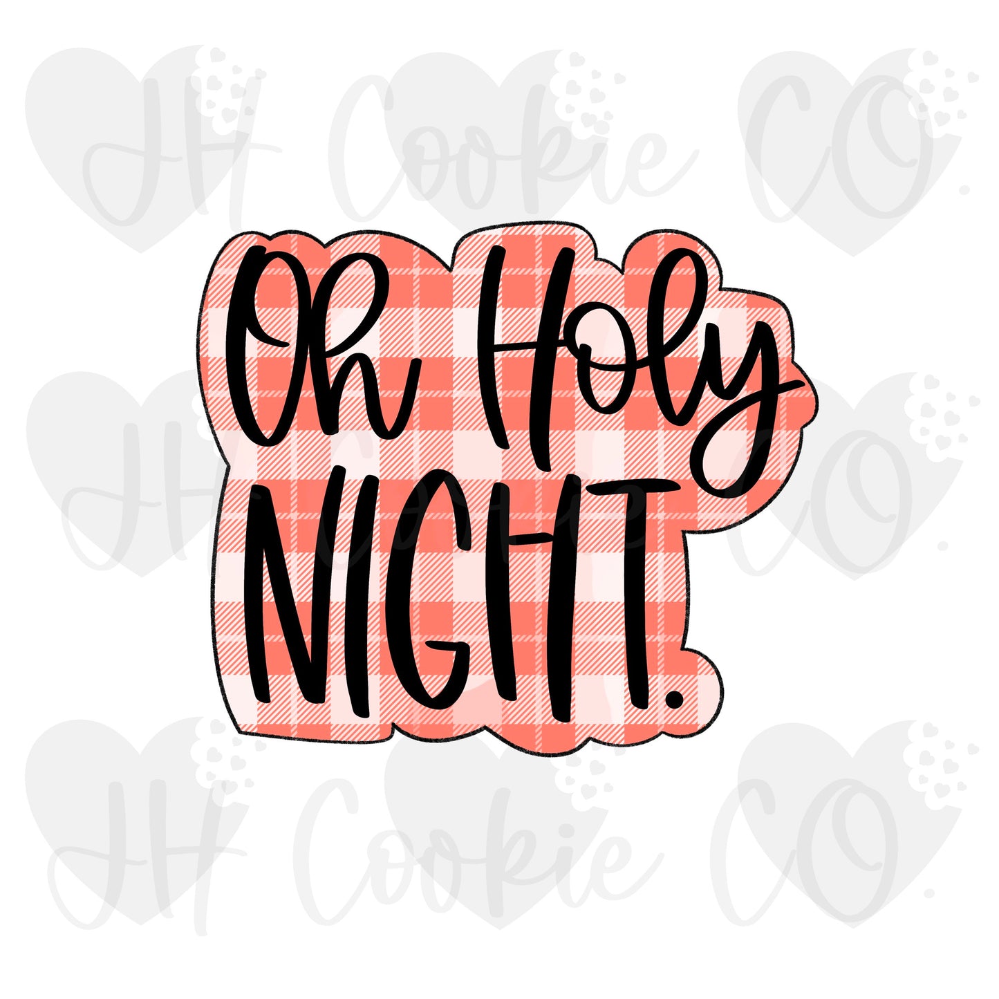 Nativity Oh Holy Night - Cookie Cutter