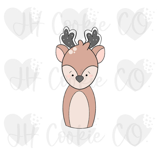 Reindeer Original Stick  -  Cookie Cutter