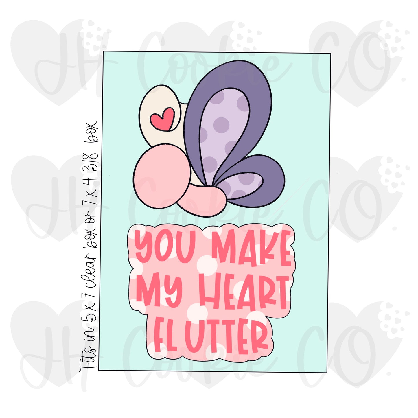 You Make My Heart Flutter 2 Piece Set [2023] - Cookie Cutter