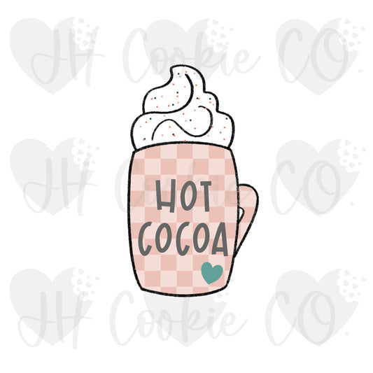 Hot Cocoa Mug Stick  -  Cookie Cutter