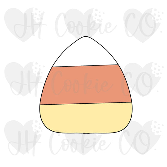 Chubby Candy Corn  - Cookie Cutter