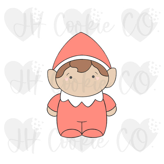Chubby Elf Boy  - Cookie Cutter