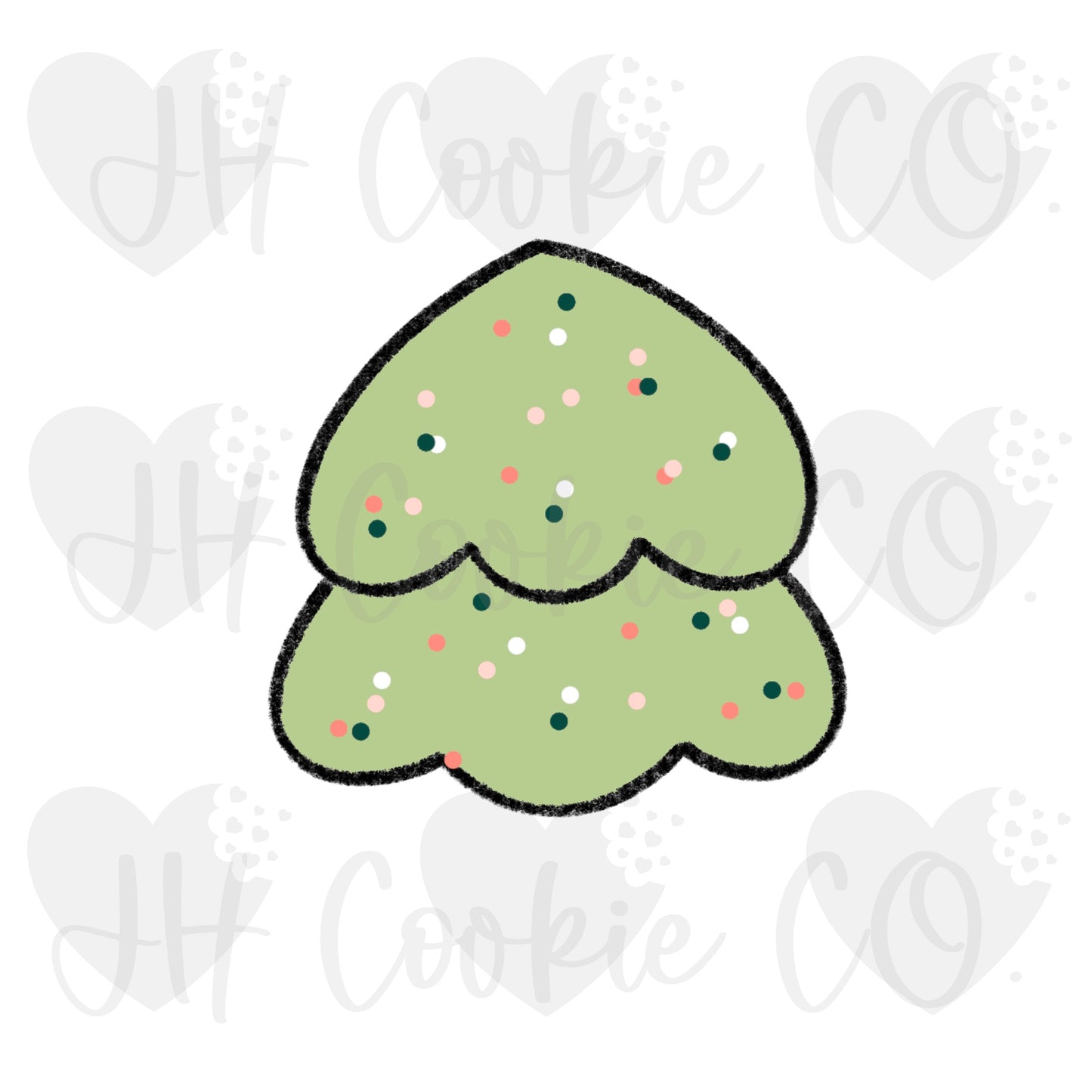 Christmas Tree (advent)  - Cookie Cutter
