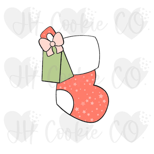 Chubby Christmas Chubby Stocking Stick  -  Cookie Cutter
