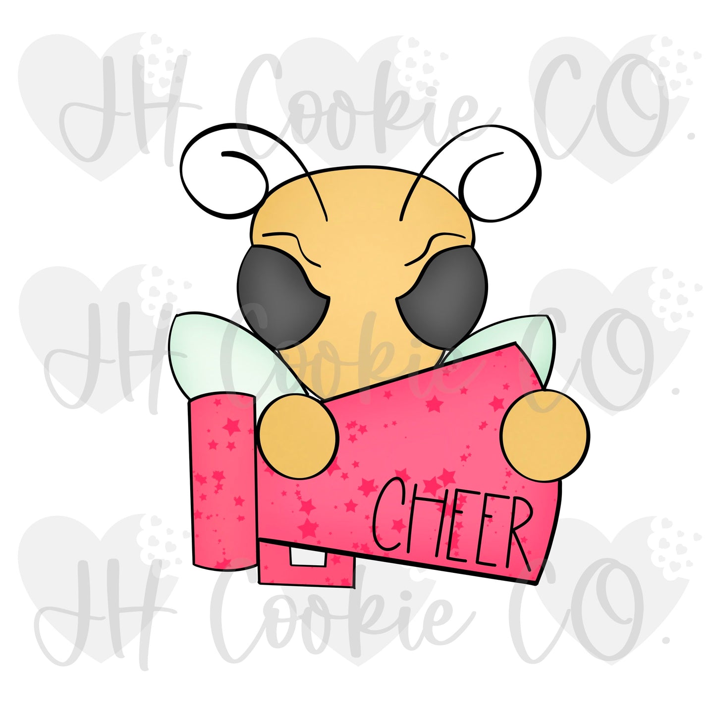 Hornet Cheer Plaque (2022) - Cookie Cutter