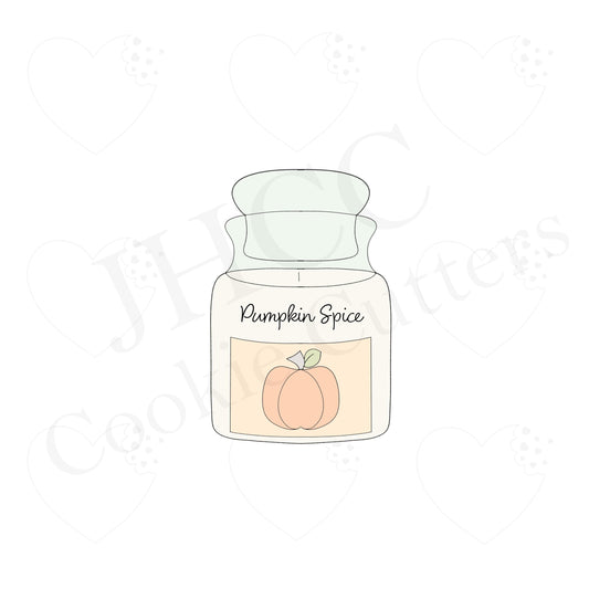 Candle Jar   - Cookie Cutter