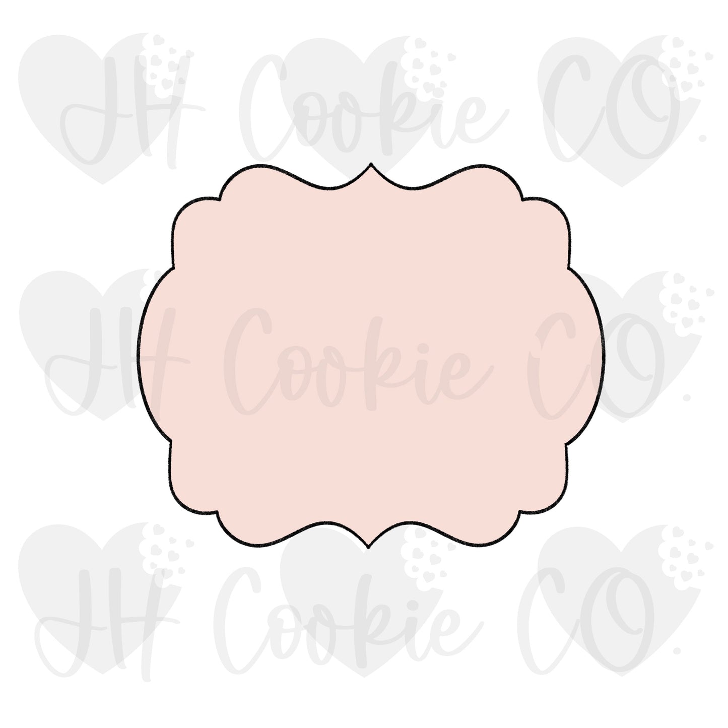 Snowstorm Plaque - Cookie Cutter