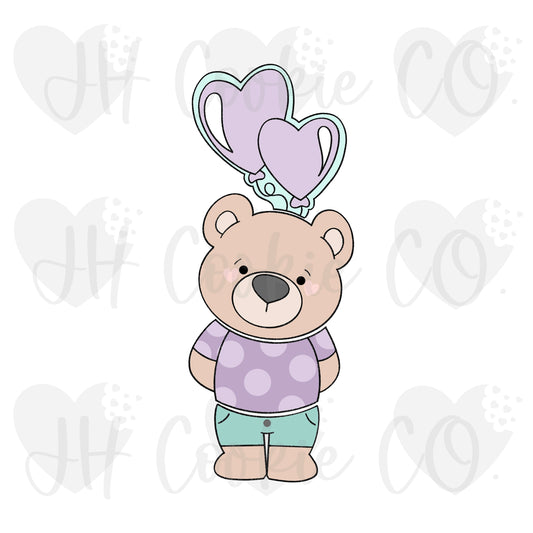 Valentine's Bear Stack Set [2022] - Cookie Cutter