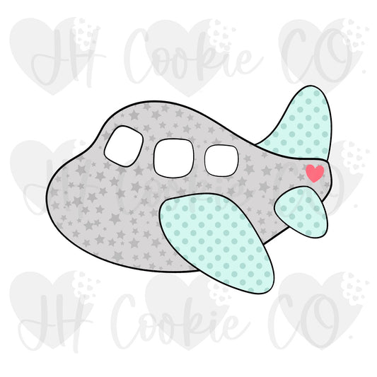Pilot 2023 Mini Chubby Plane- Cookie Cutters