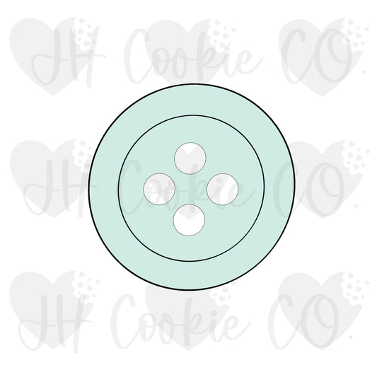 Button (circle) [fairytale] - Cookie Cutter