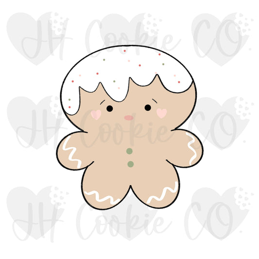 Simple Christmas Gingerbread - Cookie Cutter