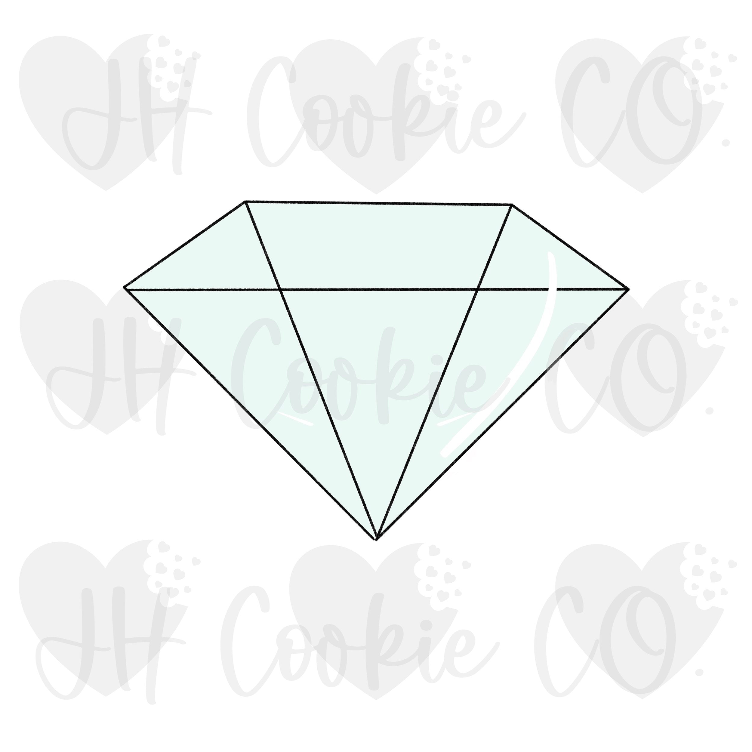 Diamond - Cookie Cutter – The Cookie Mercantile