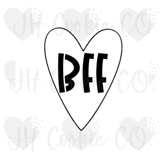 BFF Stencil - Cookie Cutter