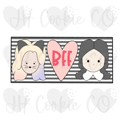 Wednesday BFF 3 Piece Set - Cookie Cutter