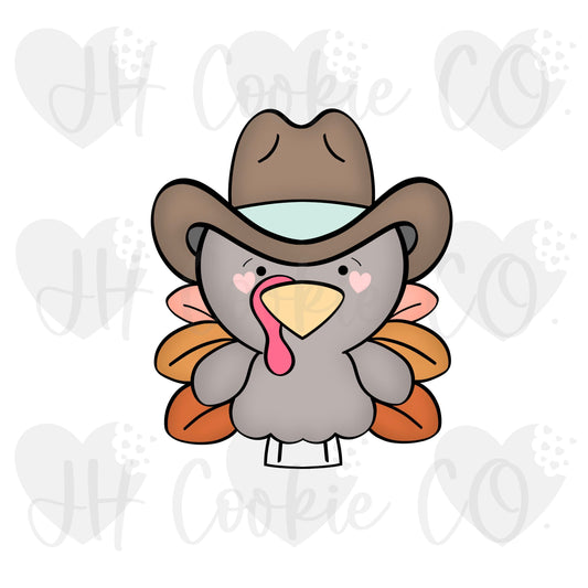 Cowboy Turkey - Cookie Cutter