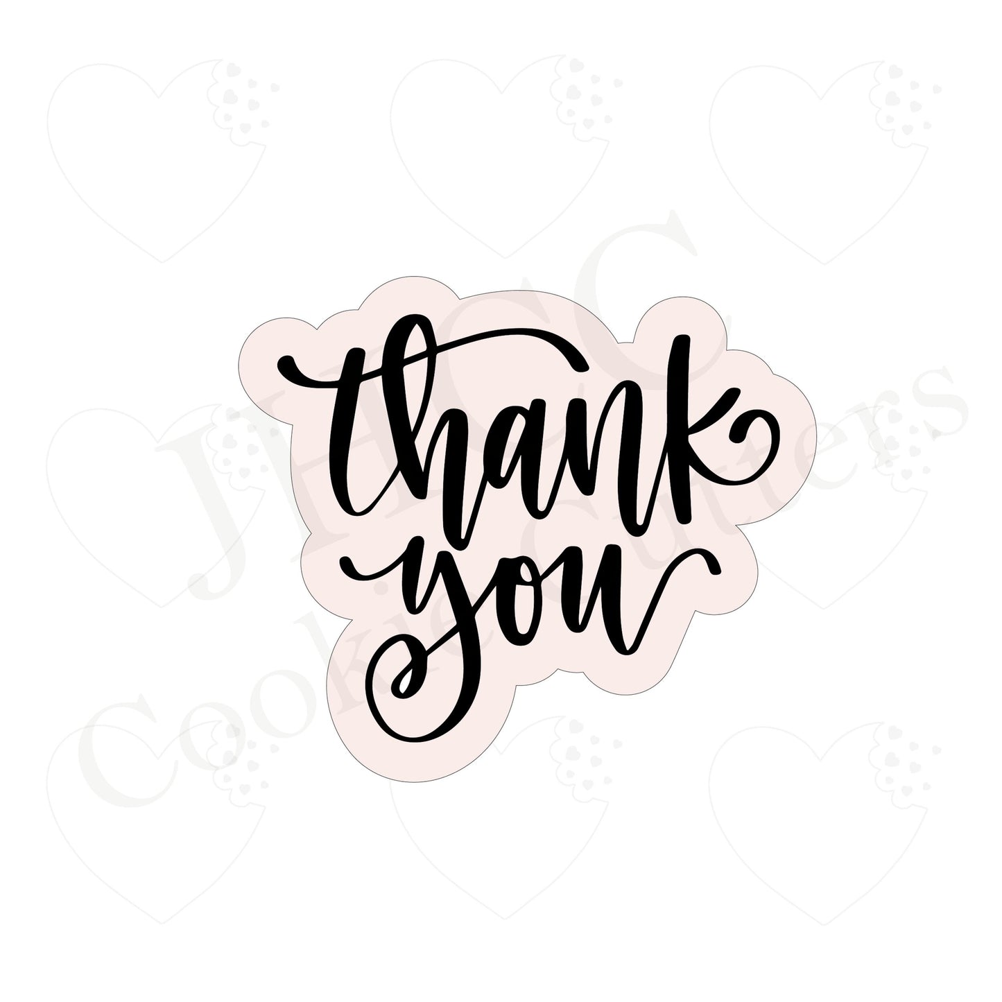 Thank You Plaque 2020- Cookie Cutter