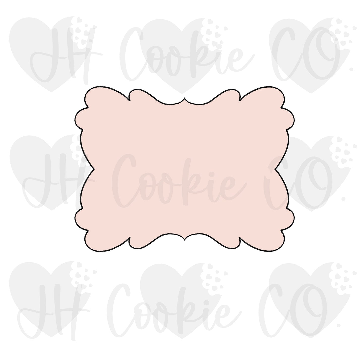 Troubadour Plaque - Cookie Cutter