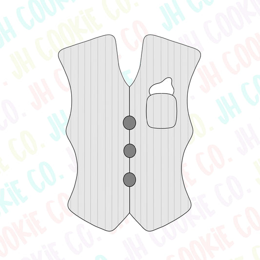 Charlie Jacob Vest Cookie Cutter