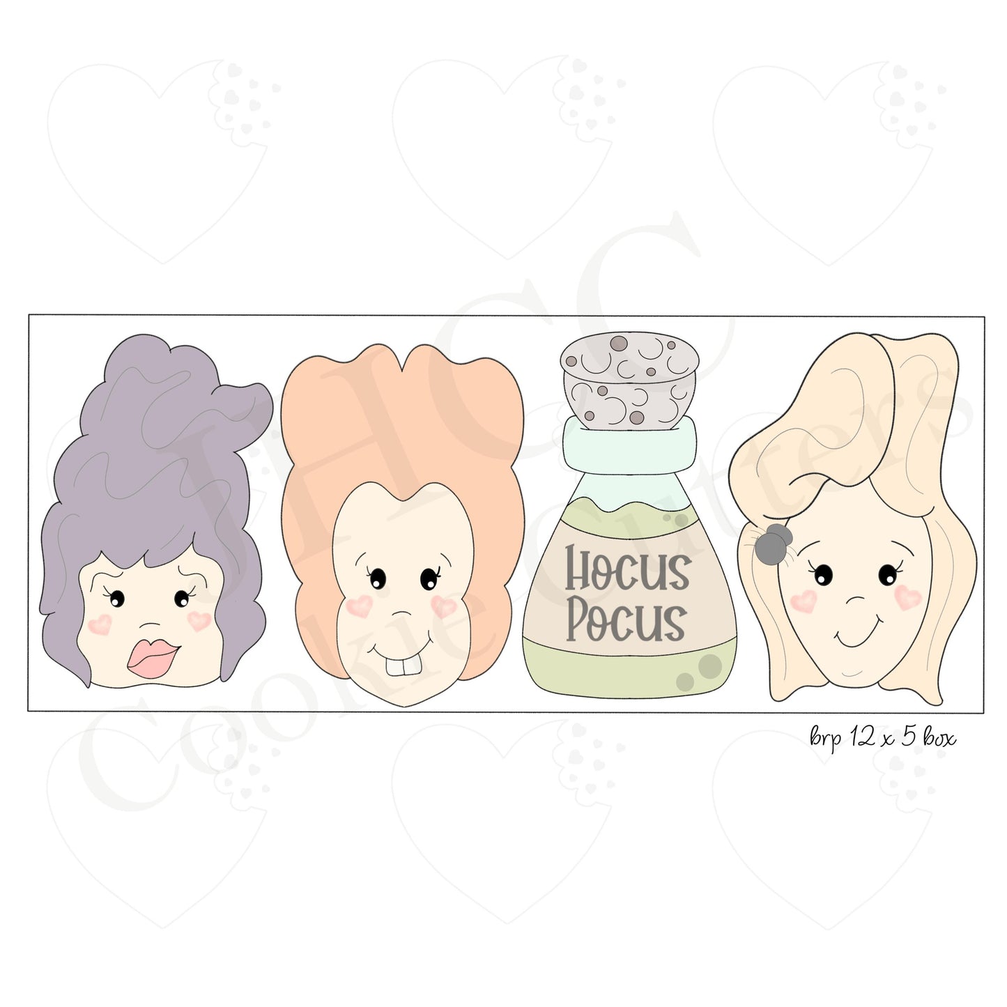 Hocus Pocus 2020 Stick Set - Cookie Cutters