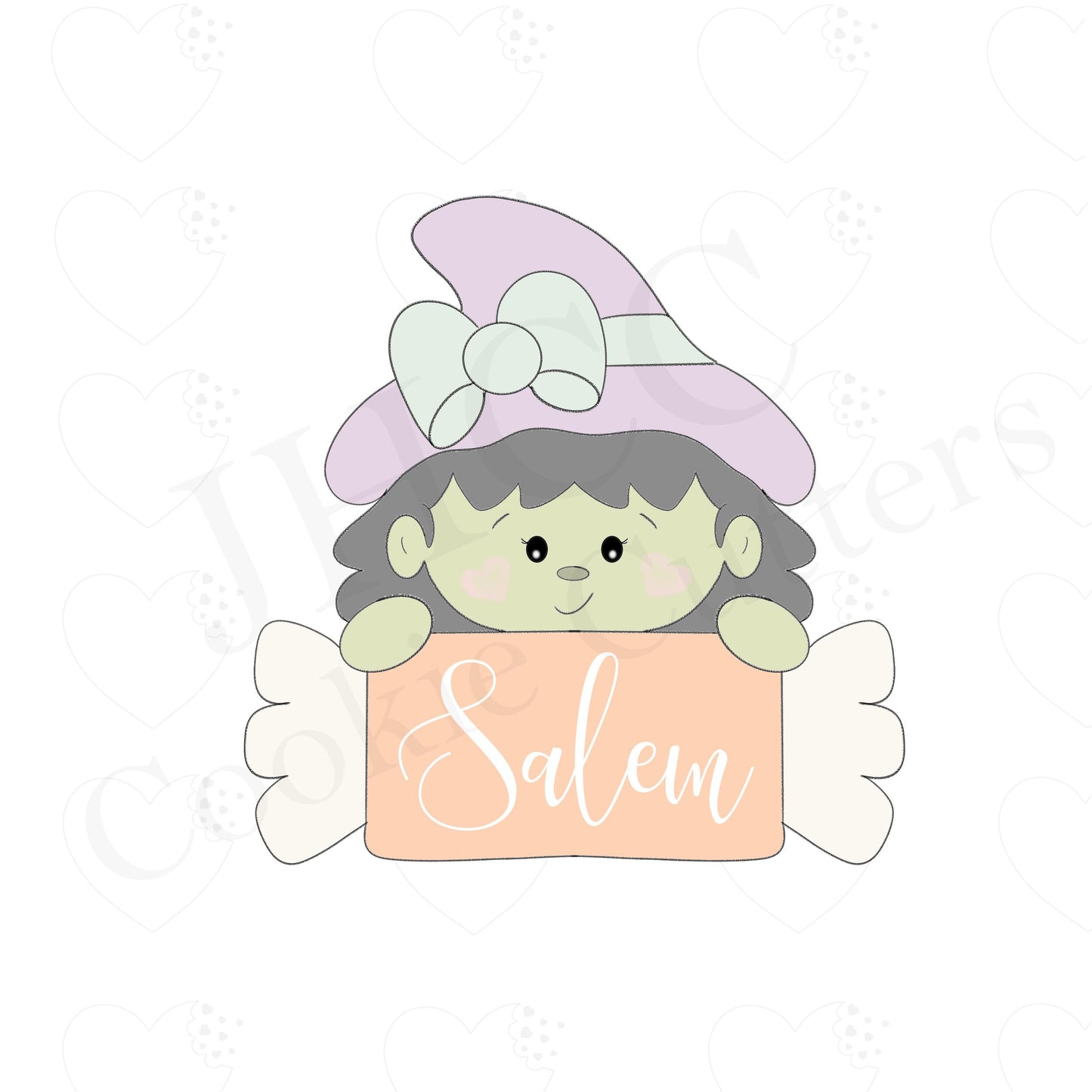 Witch Candy Plaque - Cookie Cutter