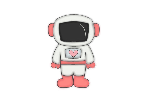 astronaut boy cookie cutter