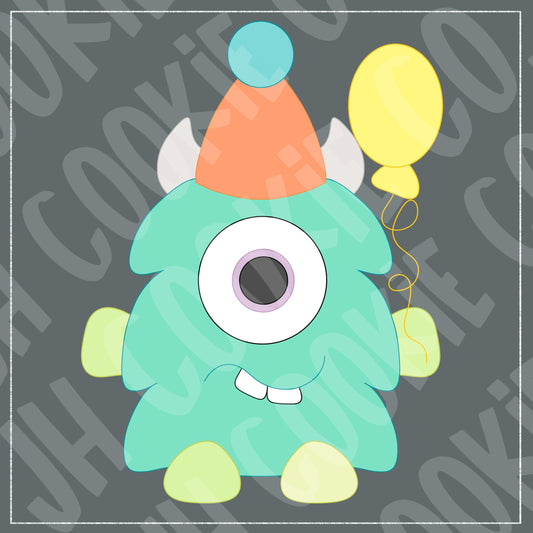 Birthday Monster Cookie Cutter