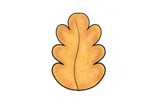 fall leaf cookie cutter