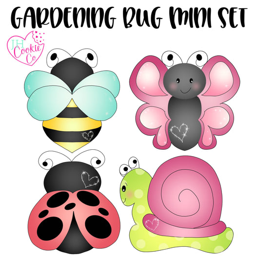 Garden Bug mini Cookie Cutter Set
