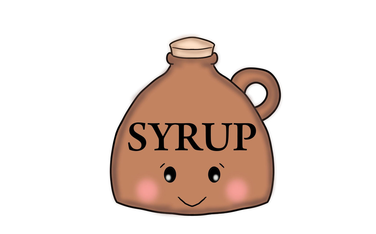 syrup bottle cookie cutter